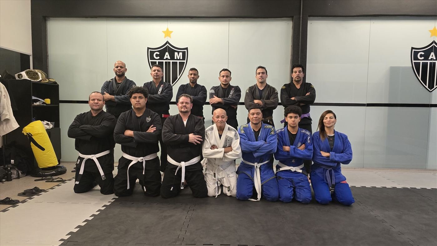 Equipe em treinamento
